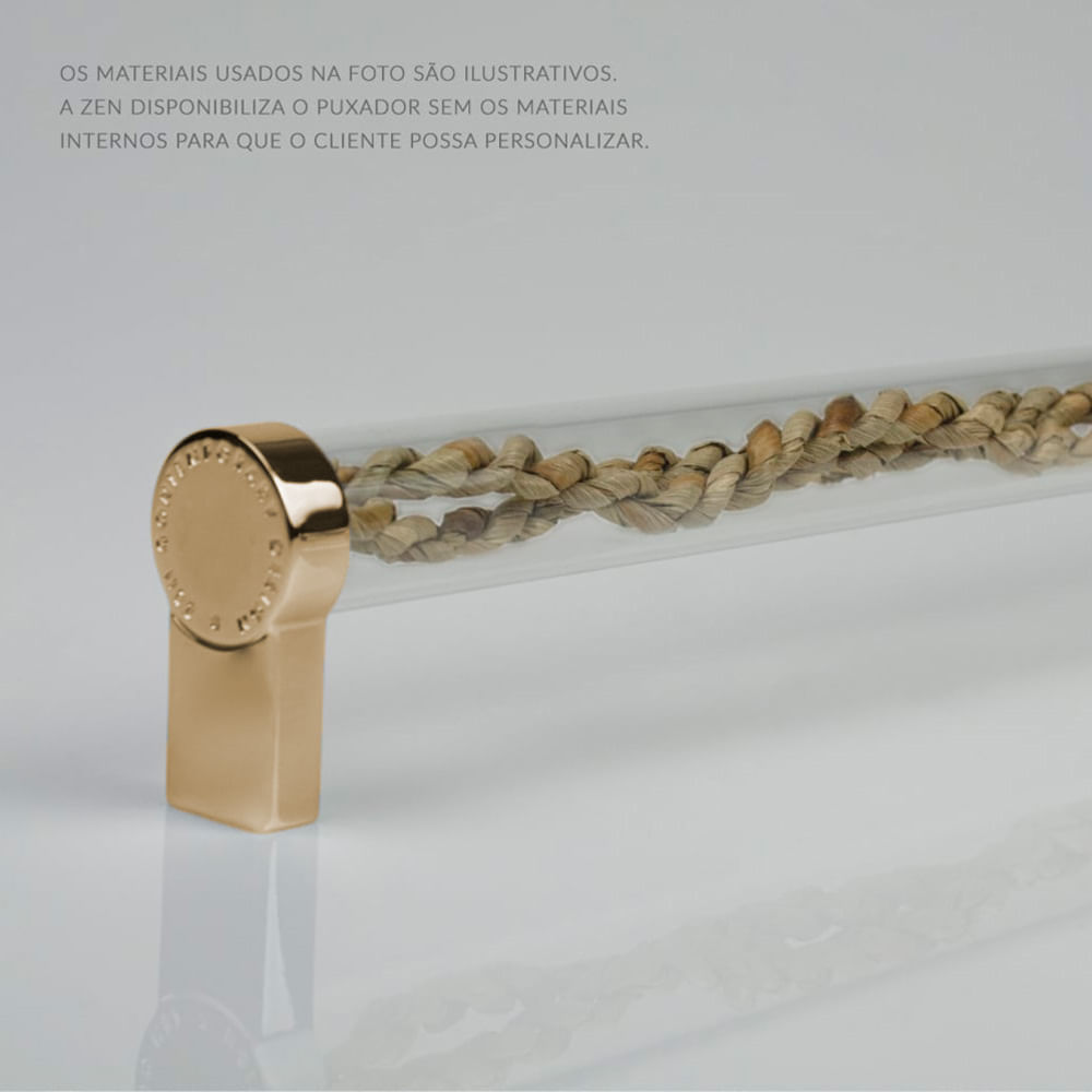 Puxador Person 160 Gold